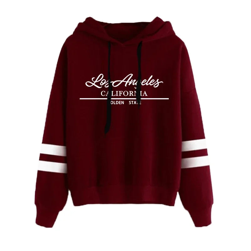 Sweatshirt Style Versatile Pullovers Hoodies for Women - Stripe Outdoors Fashion Casual Sports Daily Simplicity 2026 Spring Hot Sales