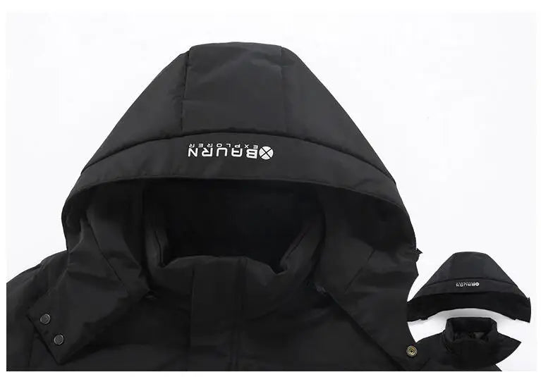 New Winter Men Hooded Casual Short Puffer Jackets Man White Duck Down Coats Quality Male Outdoor Windproof Thicker Warm Parkas