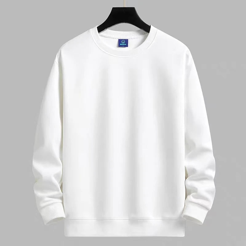Unisex Solid Color Crew Neck Sweater – Kids & Adults