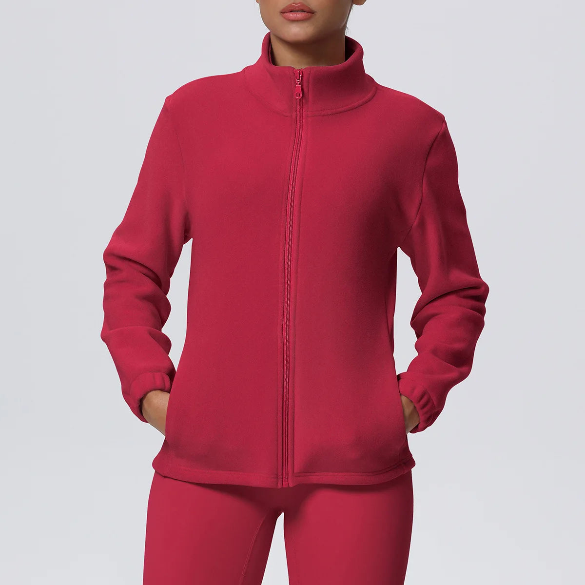 Women's Fitness Long Sleeve Sport Jacket Workout Coat Gym Training Outdoor Recreation Yoga Sportswear