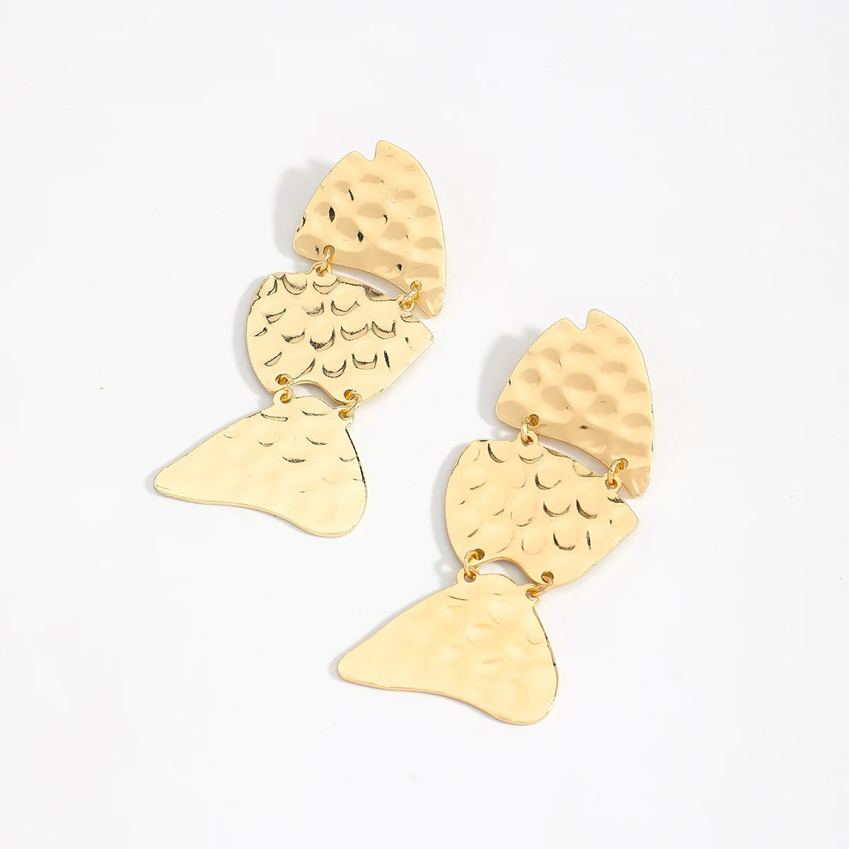 Gold Fish Earrings