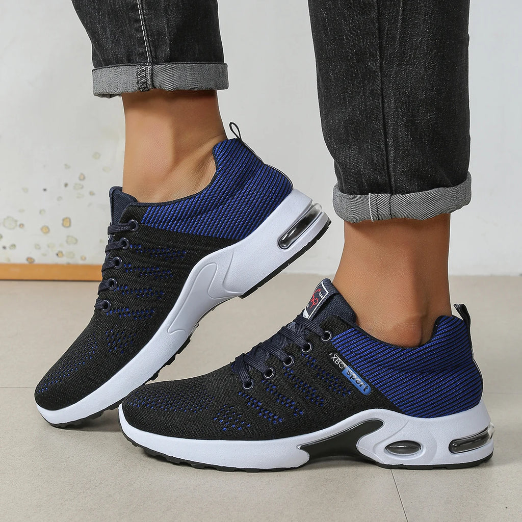 Men's breathable lace-up running