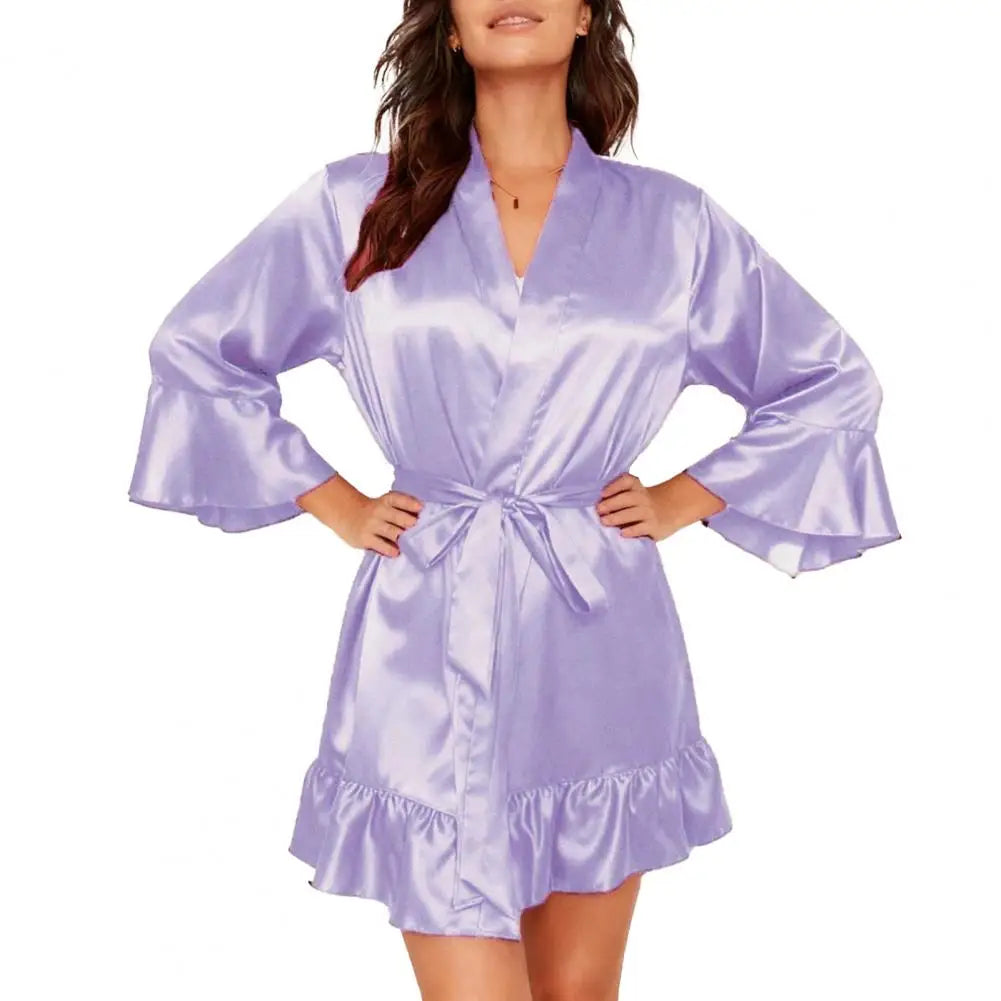 Loungewear Women's Satin Robe