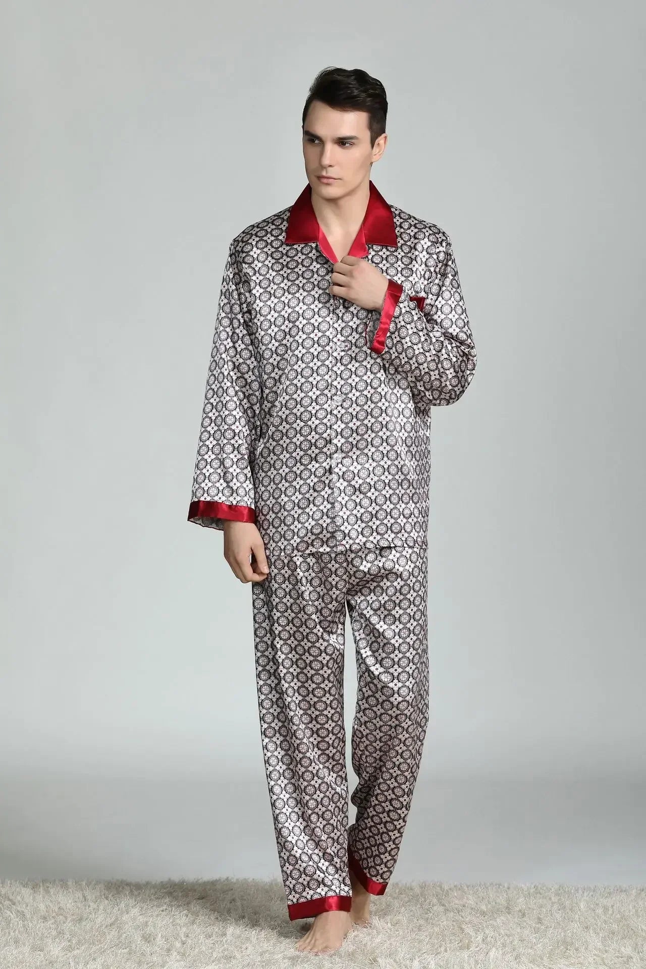 Silky Sleep Outfits for Men