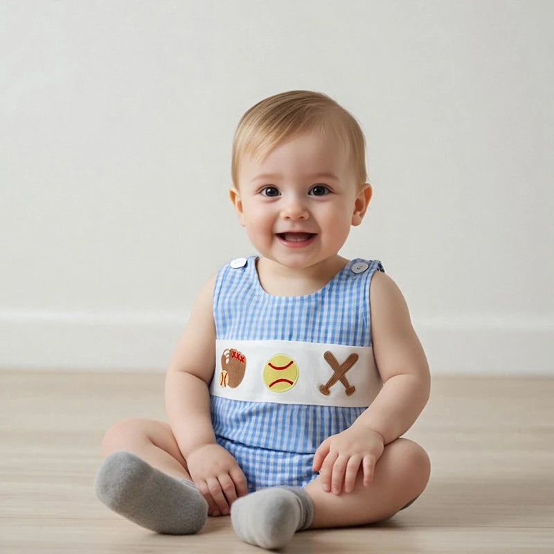 Toddler Boy Sleeveless Romper