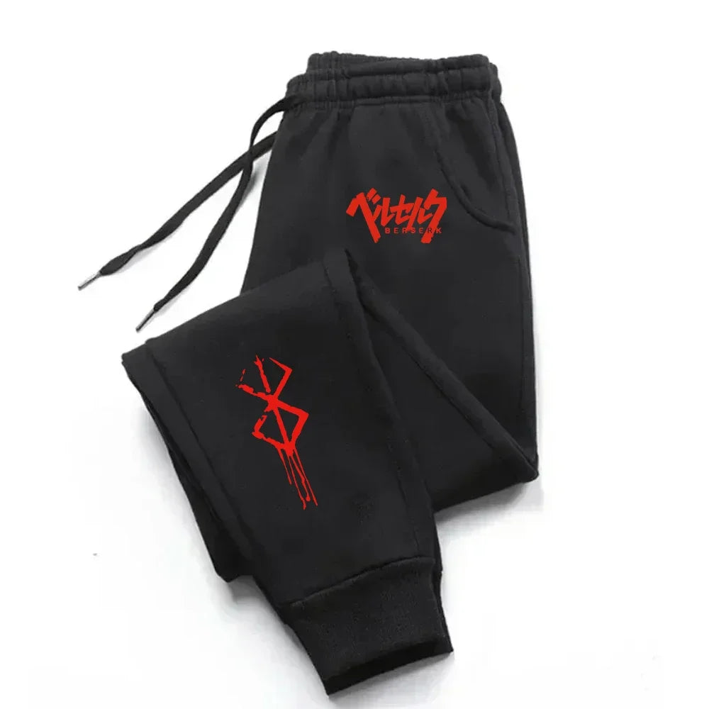 Men's Tracksuit Jogger Sweatpants - Spring Autumn Fleece Pants for Men - Gym Sports Clothing - Women's Loose Winter Trousers