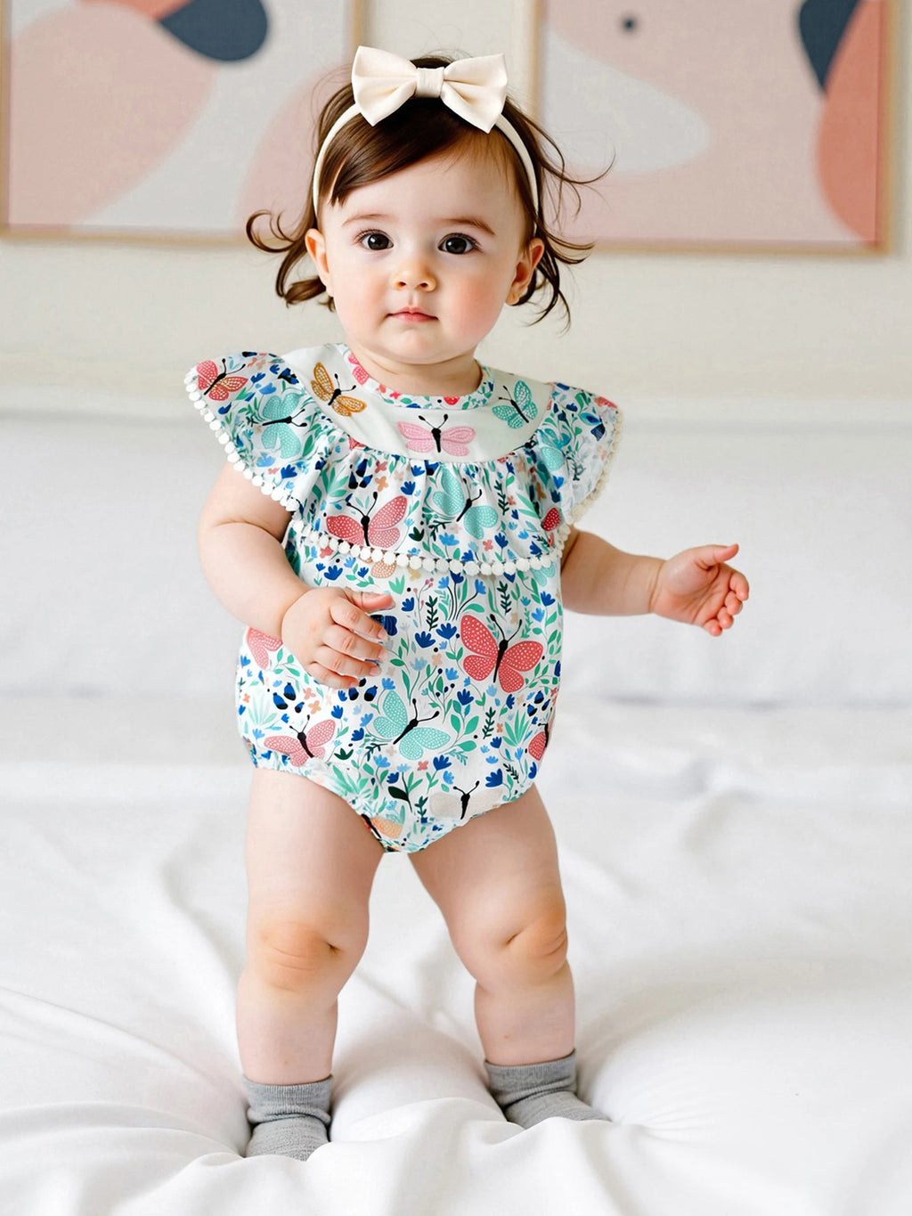 Adorable Infant Summer Romper