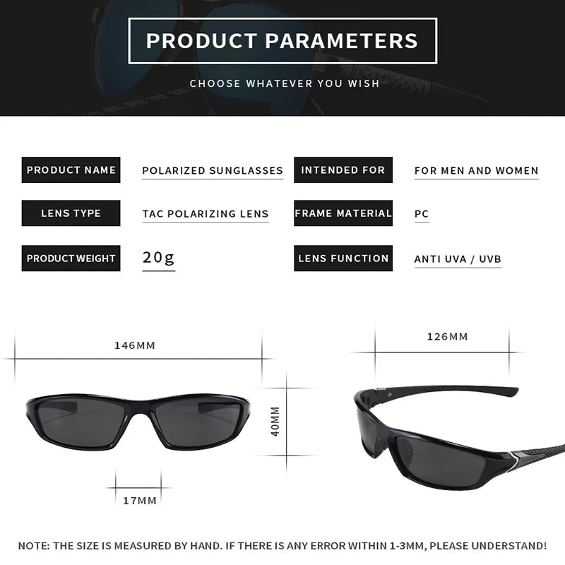 Polarized Fishing Sunglasses Men