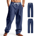 Linen Wide Leg Trousers — Summer Collection