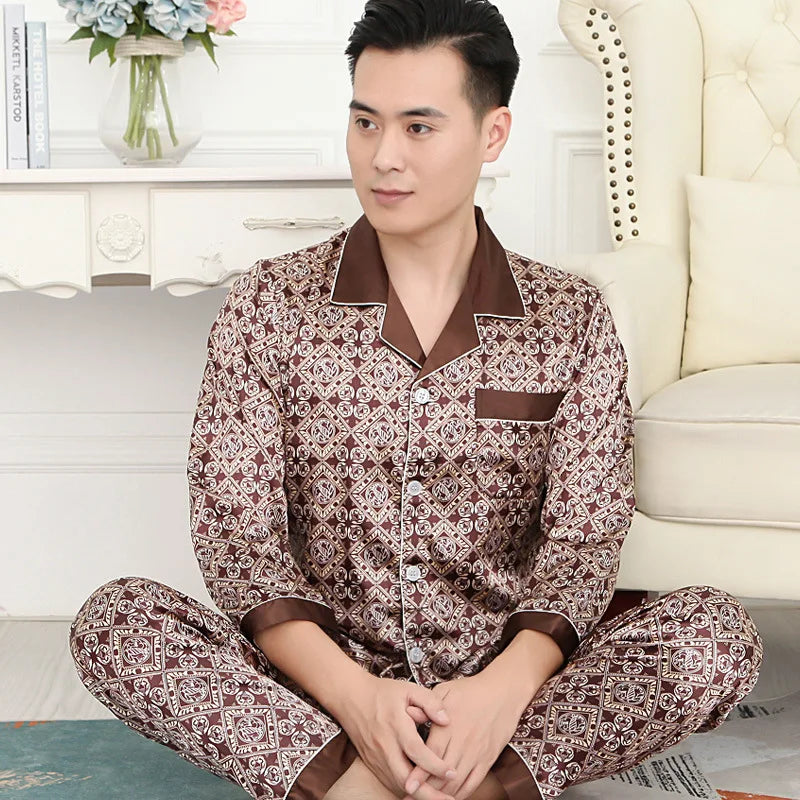 Silky Sleep Outfits for Men