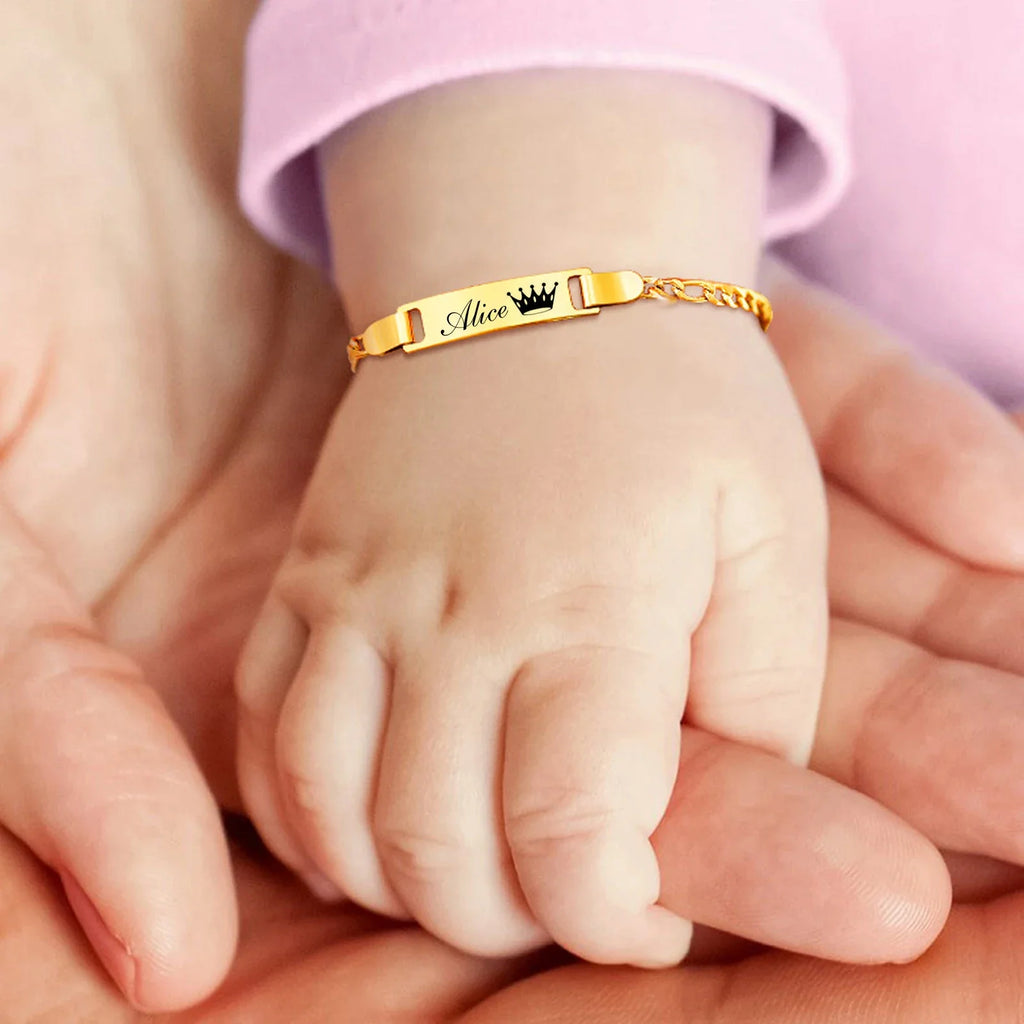 Personalize Baby Name Bracelets