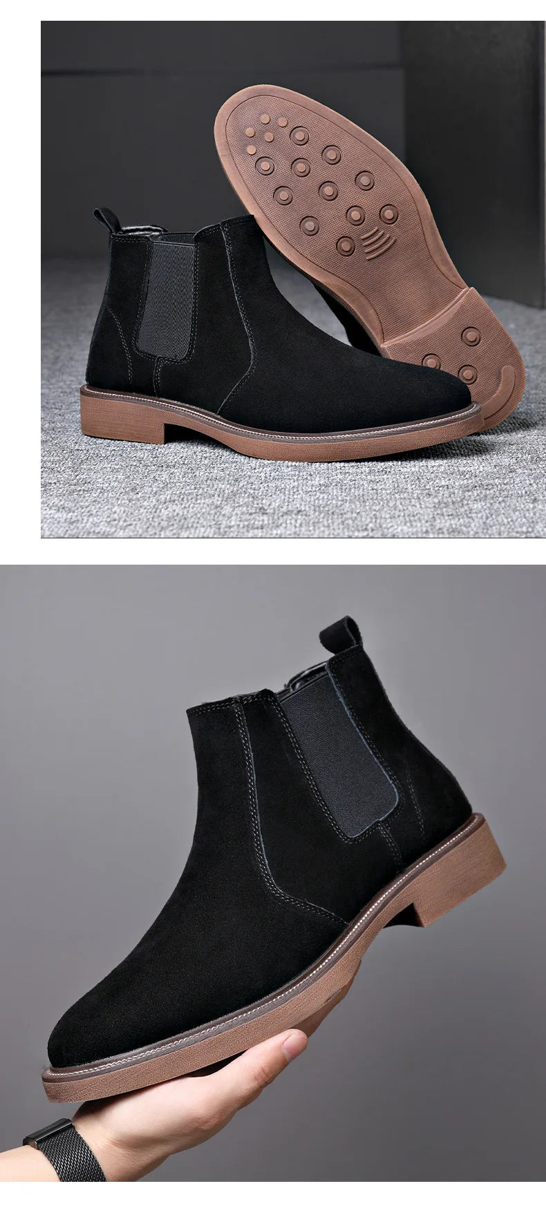 Men's Chelsea Leather Boots