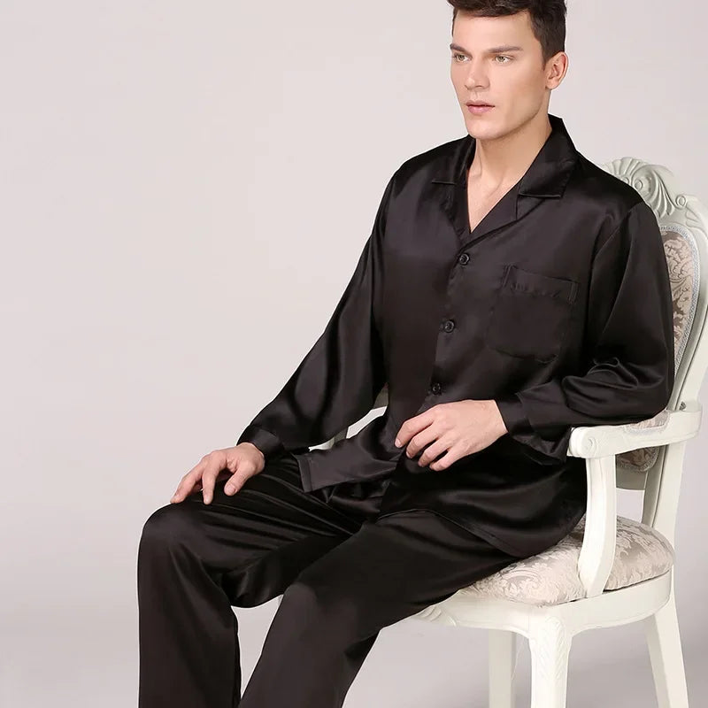 Silky Sleep Outfits for Men