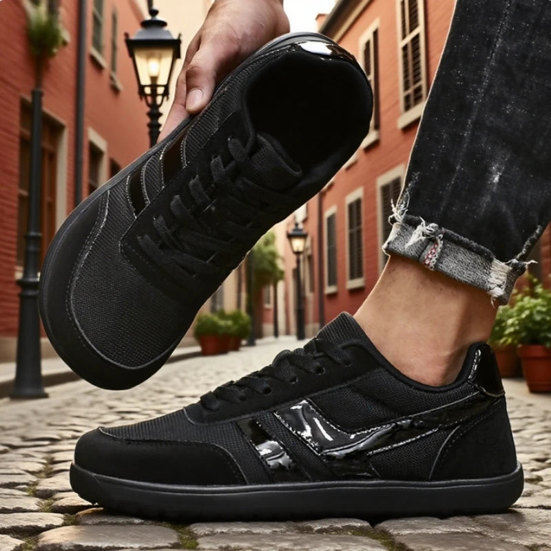New Fashion Wide Toe Men's Shoes Unisex Outdoor Running Zero Drop Casual Sneaker Fashion Minimalist Soft Wide Barefoot Shoes