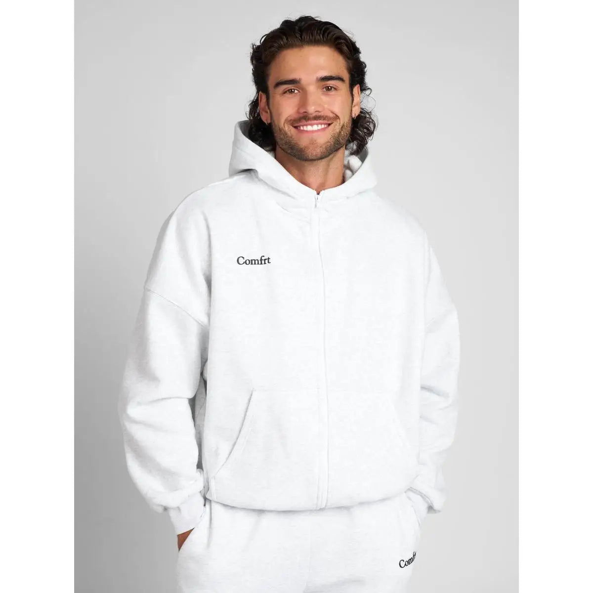 Comfort winter girls Cloud Zip Oversized Hoodie