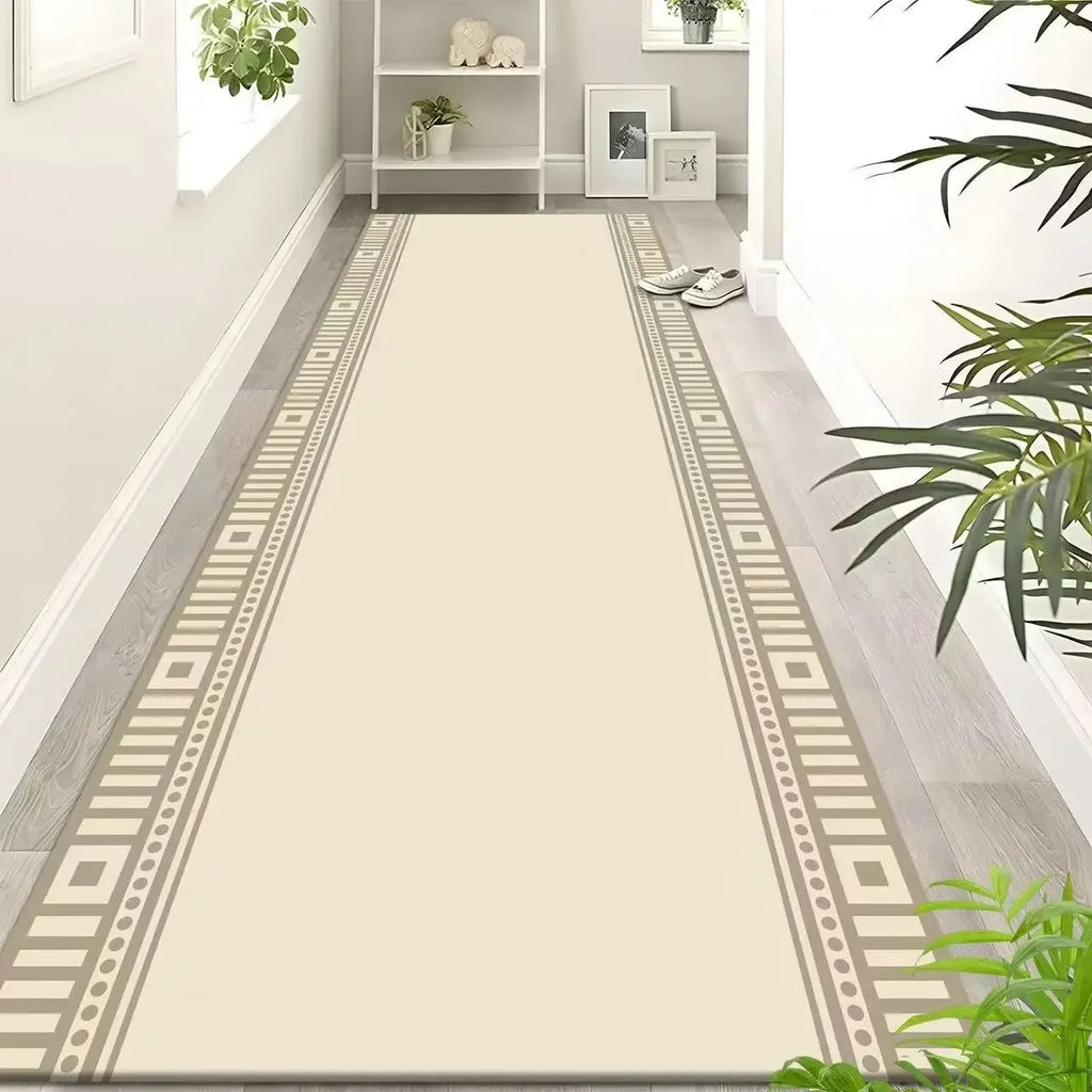 Modern Luxury Aisle Walkway Carpet Hallway Passageway Decor Area Rug Corridor Long Runner Doorway Floor Mat Non-slip tapis salon