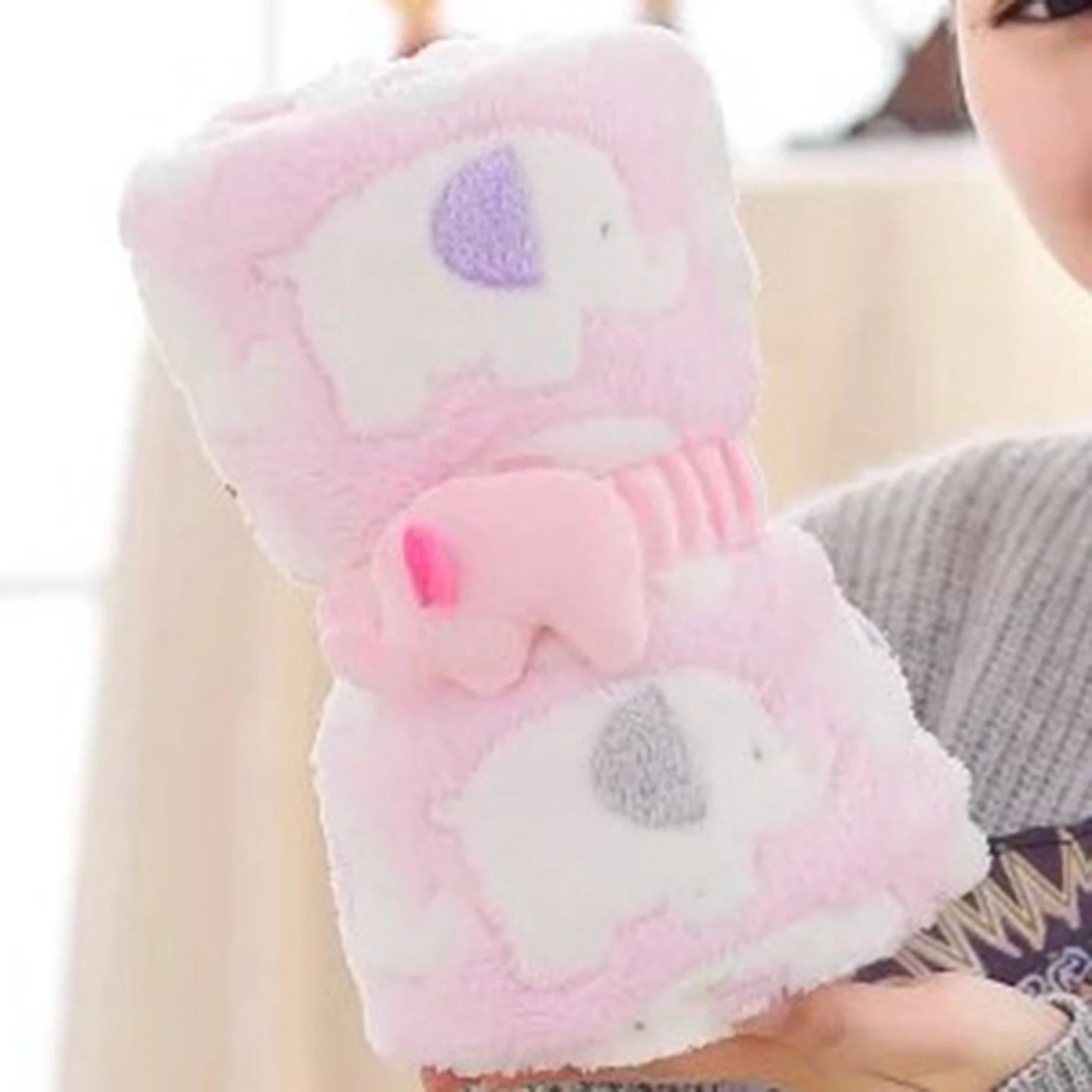 Plush Fleece Baby Blanket - Ultra Soft & Warm