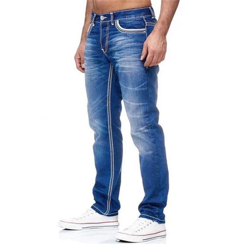 Classic Straight Jeans — Refined Denim