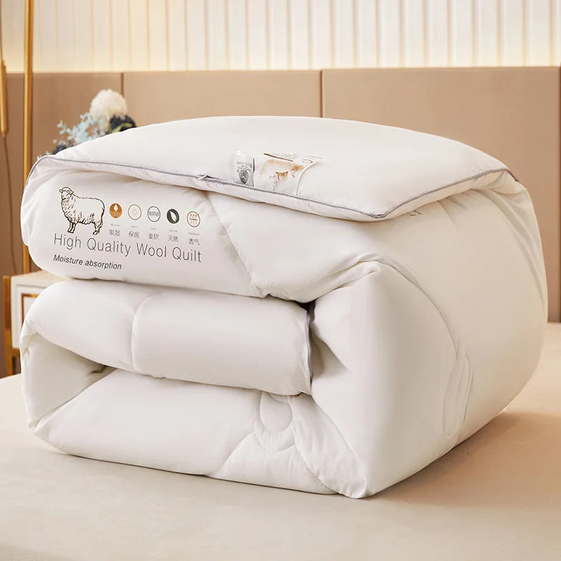 New Zealand wool quilt,