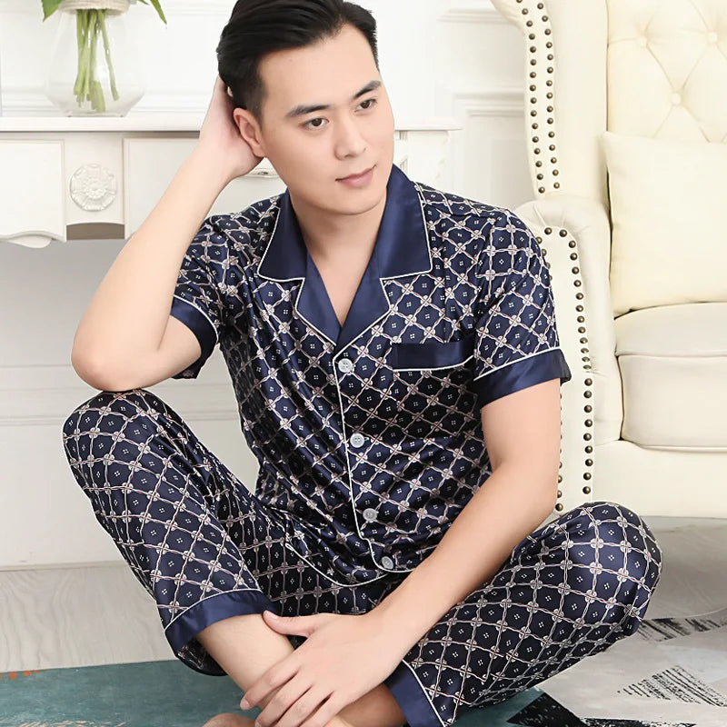 Silky Sleep Outfits for Men