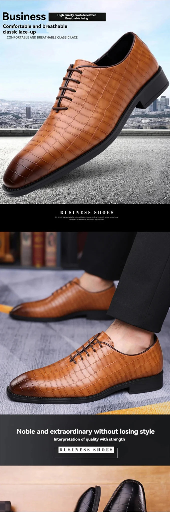 Luxury Mens Leather Shoes
