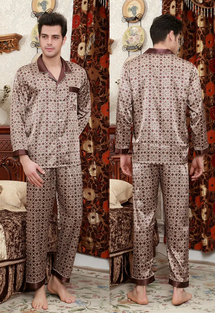Silky Sleep Outfits for Men