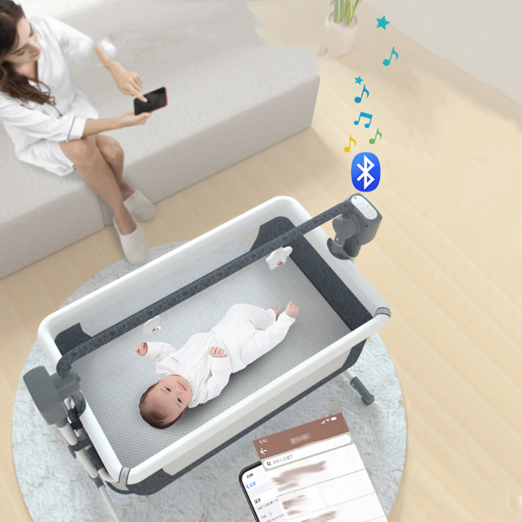 Baby Bassinet,Automatic Electric Rocking