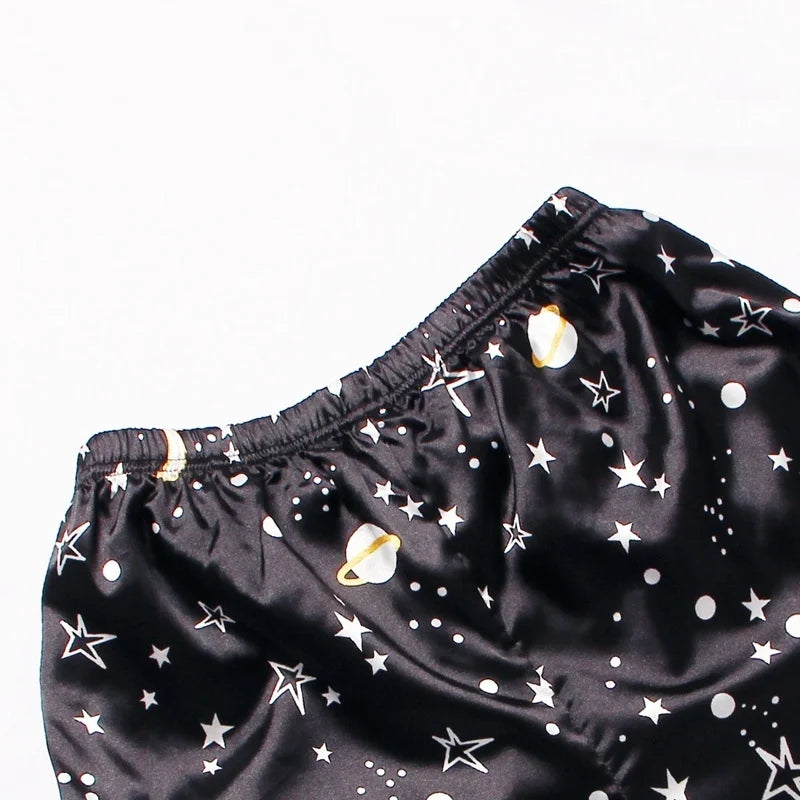 Spring Autumn Pajama Women Silk Satin Pajamas Set Long Sleeve Shirt with Trouser Sleepwear Loungewear Female Pajamas Suits Mujer