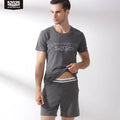 Short Sleeve Homewear for Men - Comfortable Summer Lounge Clothes