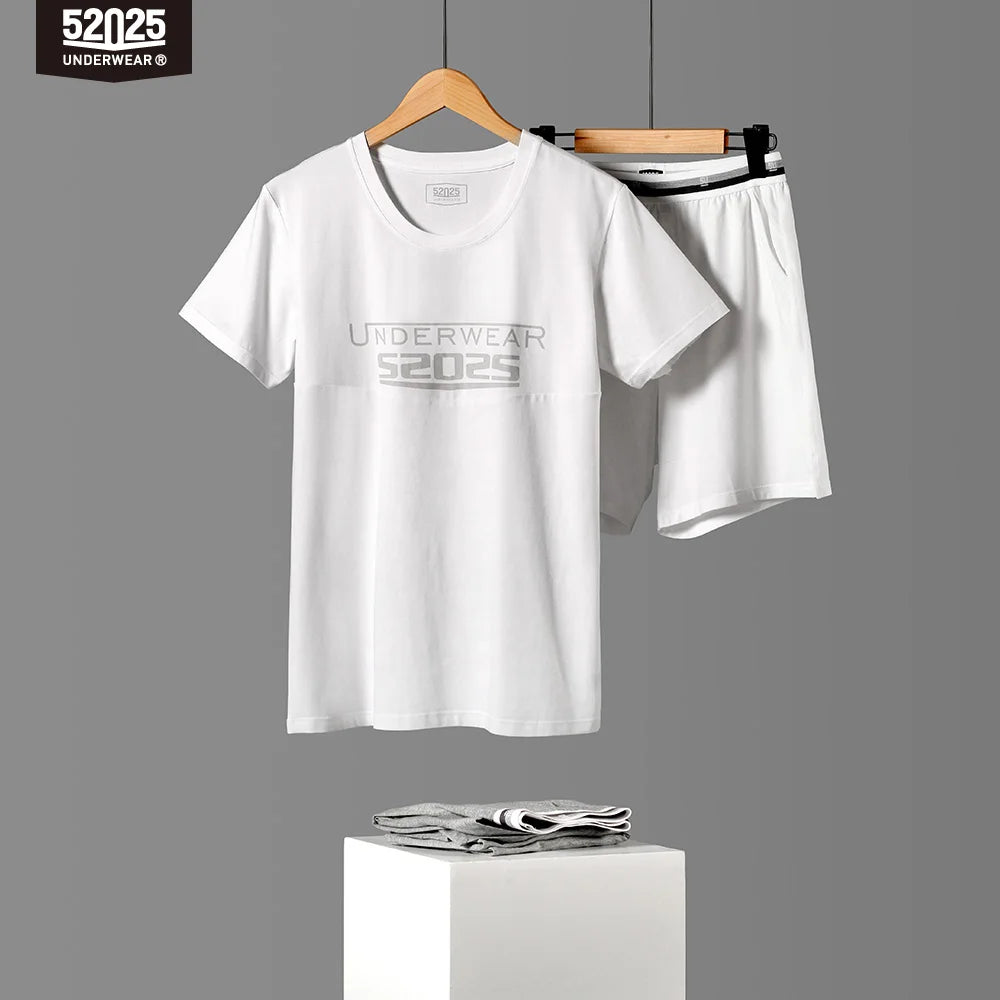 Short Sleeve Homewear for Men - Comfortable Summer Lounge Clothes