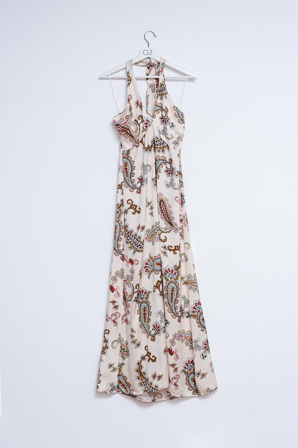 Halter Neck Maxi Dress