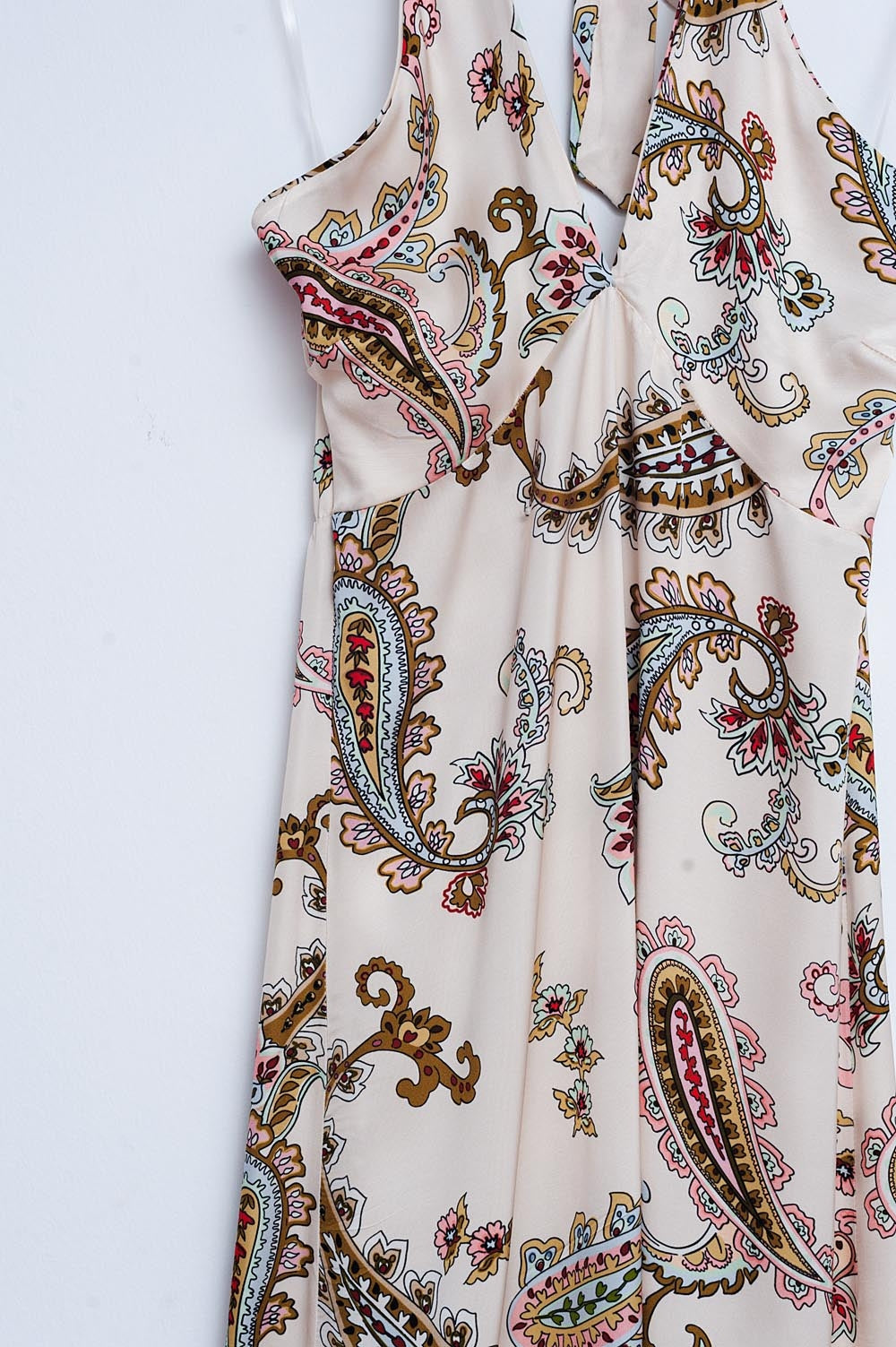 Halter Neck Maxi Dress