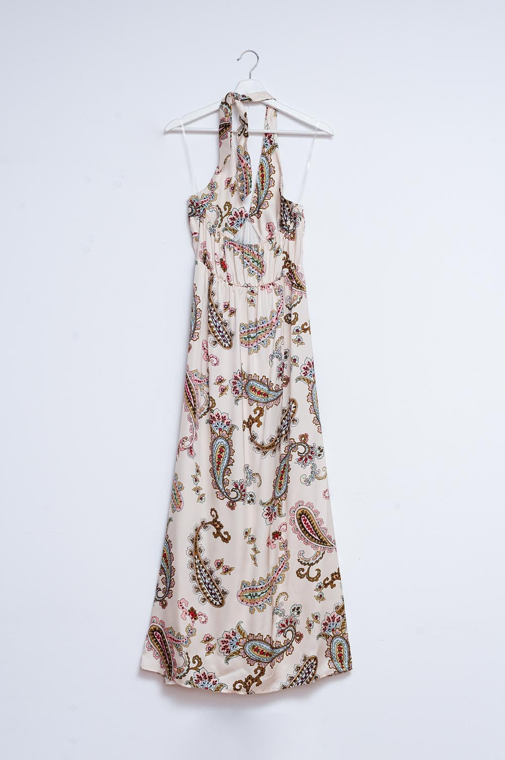 Halter Neck Maxi Dress