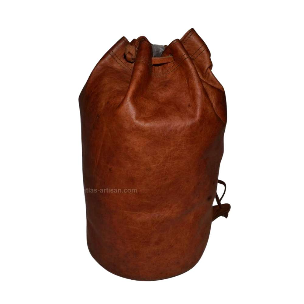 Leather Sling Backpack