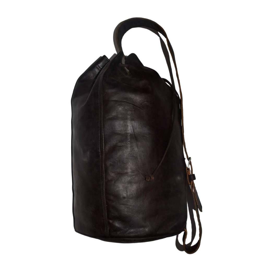 Leather Sling Backpack
