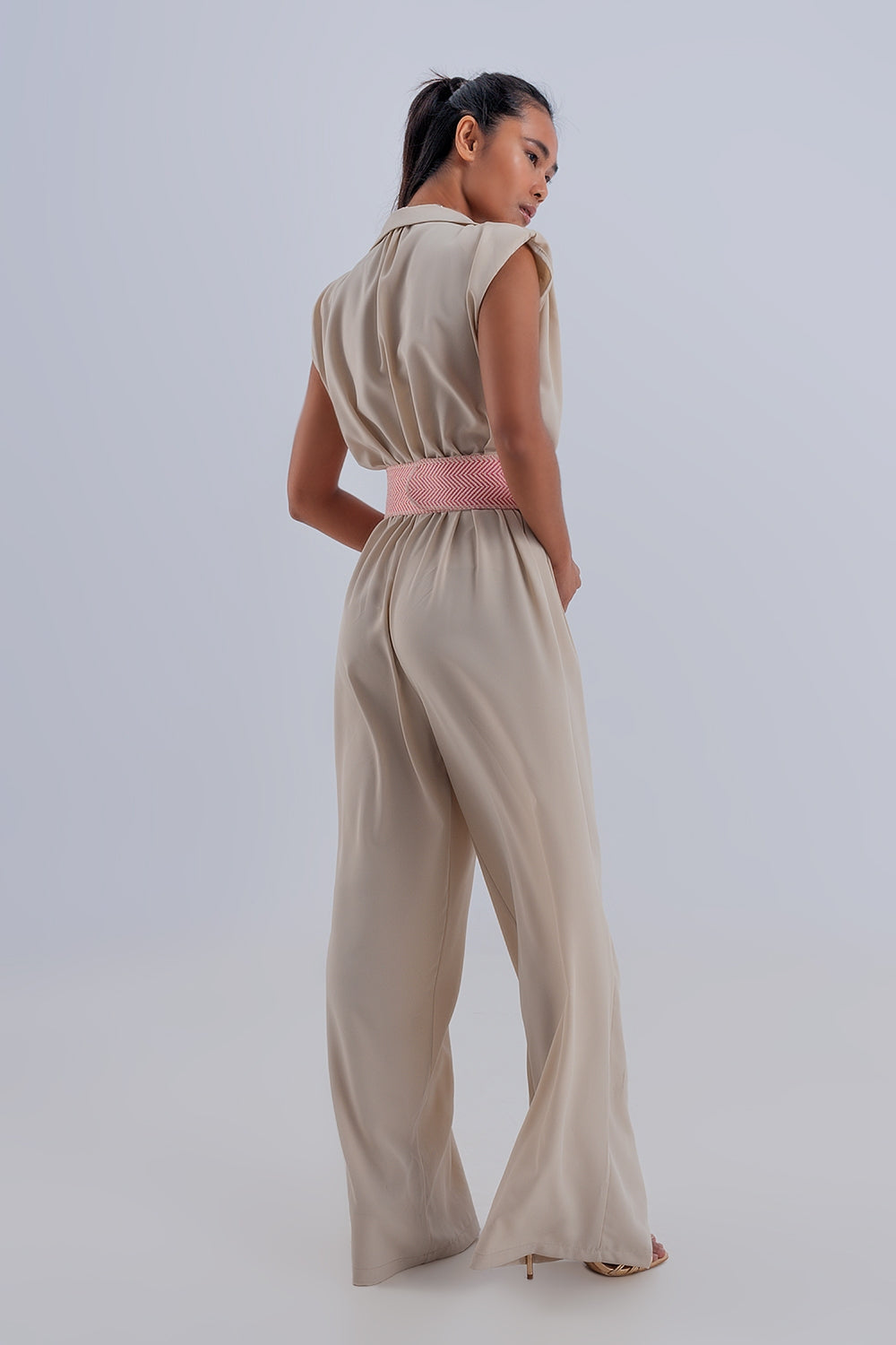 Wide Leg Jumpsuit in